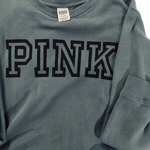 PINK Victoria's Secret Teal Sweatshirt